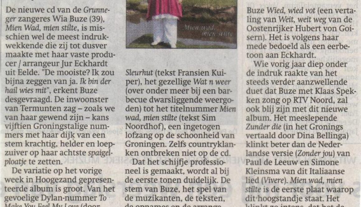 Recensie DvhN